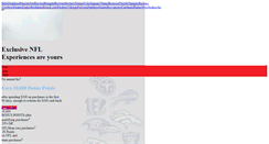 Desktop Screenshot of nflextrapointscard.com